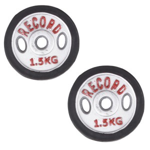 وزنه هالتر خانگی 15 کیلوگرمی رکورد بسته دو عددی