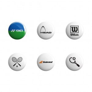 پیکسل طرح برند های تنیس مدل TP-01 مجموعه 6 عددی