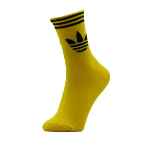 جوراب ورزشی آدیداس کد AG-200 | زرد