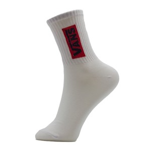 جوراب ورزشی ونس کد VU-100 | نیم ساق | سفید