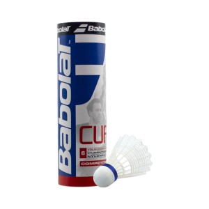 توپ بدمینتون بابولات مدل COMPETITION  CUP بسته 6 عددی (اصل) | Babolat competition cup 6-Pack