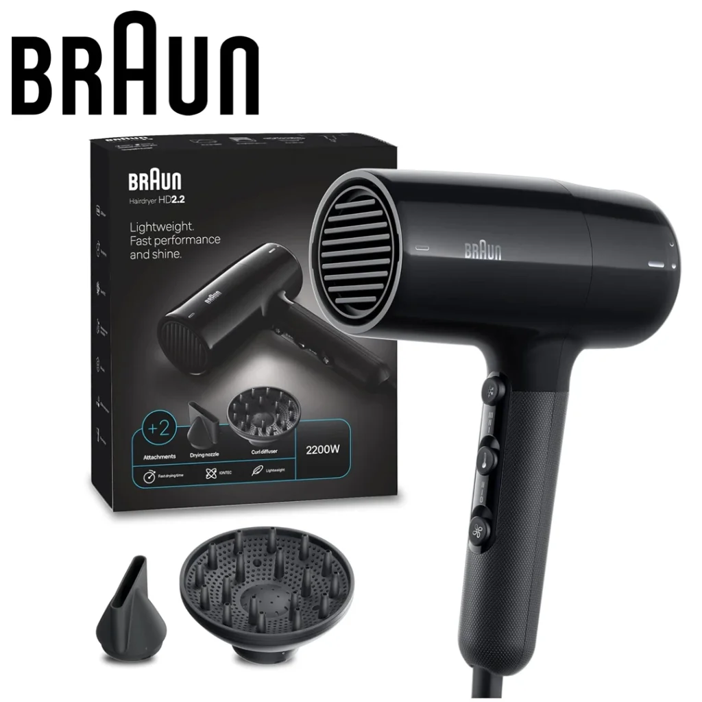 قیمت سشوار براون مدل Braun BRHD225E HD2.2