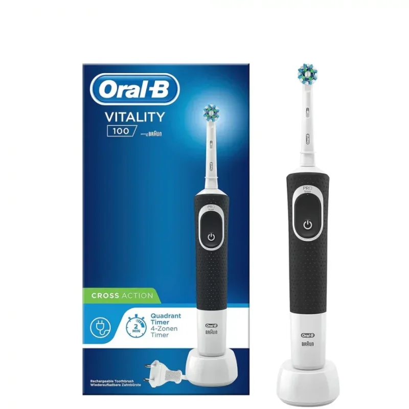 مسواک برقی اورال بی مدل Vitality D100 مشکی