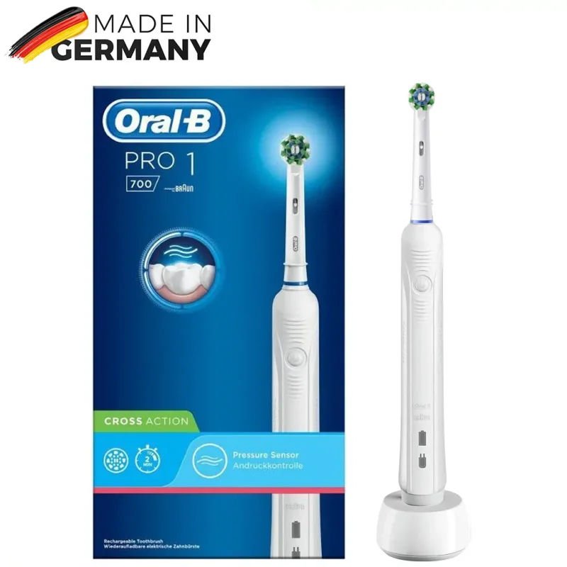 مسواک برقی اورال بی مدل PRO1 700 سفید