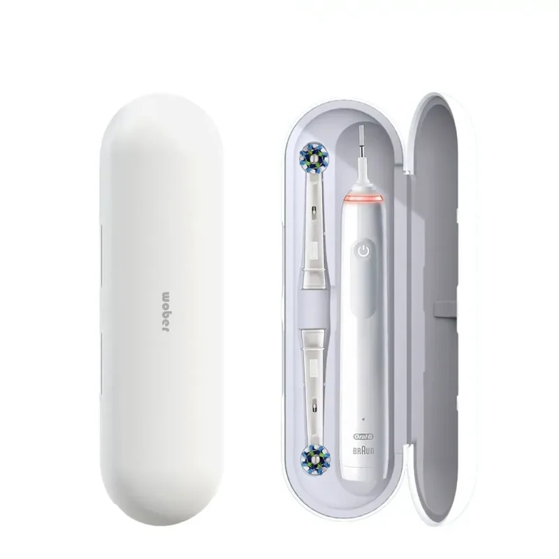 کیف نگهدارنده مسواک برقی مدل Wober مناسب اورال بی رنگ سفید