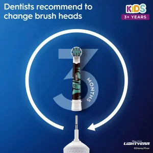 مسواک برقی کودک اورال بی مدل Lightyear (لایت یر)