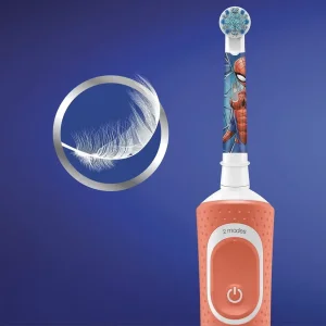 مسواک برقی کودک اورال بی مدل Spiderman (اسپایدرمن)