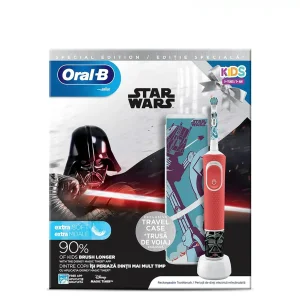 قیمت مسواک برقی کودک اورال بی مدل Star Wars (استار وارز) + کیف مسواک