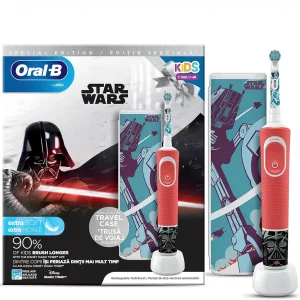 مسواک برقی کودک اورال بی مدل Star Wars (استار وارز) + کیف مسواک