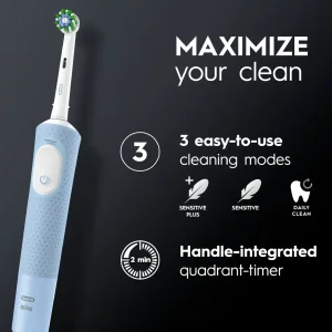 مسواک برقی اورال بی مدل ویتالیتی پرو  Vitality Pro  آبی