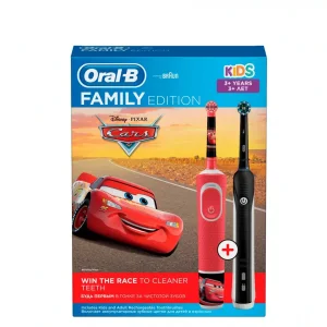 نمایندگی مسواک برقی دوقلو اورال بی مدل Family Edition Cars