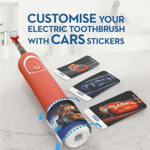 مسواک برقی دوقلو اورال بی مدل Family Edition Cars