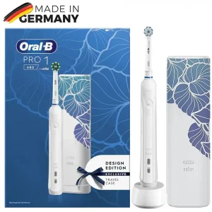 مسواک برقی اورال بی مدل PRO1 680 سفید + کیف نگهدارنده
