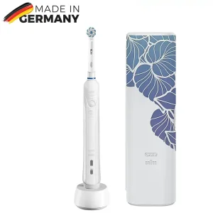 مسواک برقی اورال بی مدل PRO1 680 سفید + کیف نگهدارنده