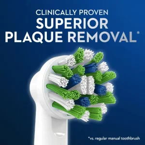 سری یدک مسواک برقی اورال بی 4 عددی مدل Pro Cross Action