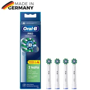 سری یدک مسواک برقی اورال بی 4 عددی مدل Pro Cross Action