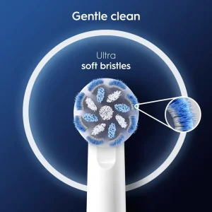 سری یدک مسواک برقی اورال بی 4 عددی مدل Pro Sensitive Clean