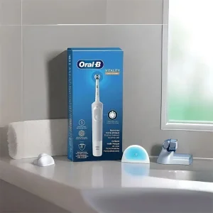 مسواک برقی اورال بی مدل Vitality Easy Clean سفید