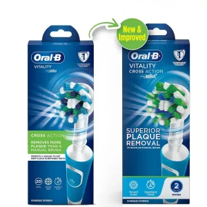 مسواک برقی اورال بی مدل Vitality D100 آبی (2Mode)