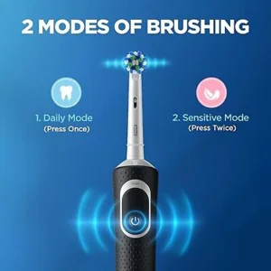 مسواک برقی اورال بی مدل Vitality D100 مشکی (2Mode)
