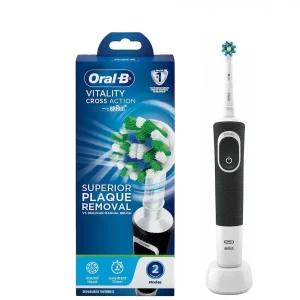 مسواک برقی اورال بی مدل Vitality D100 مشکی (2Mode)