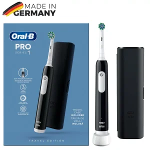 مسواک برقی اورال بی مدل Pro Series 1 مشکی + کیف نگهدارنده