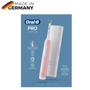 مسواک برقی اورال بی مدل Pro Series 1 صورتی + کیف نگهدارنده