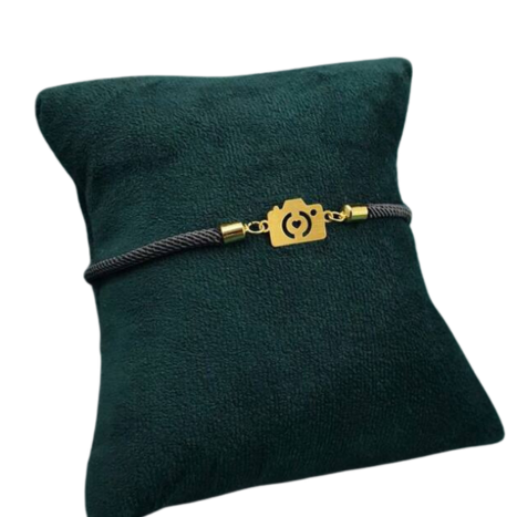 دستبند طلا 18 عیار زنانه مدل ثبت عشق