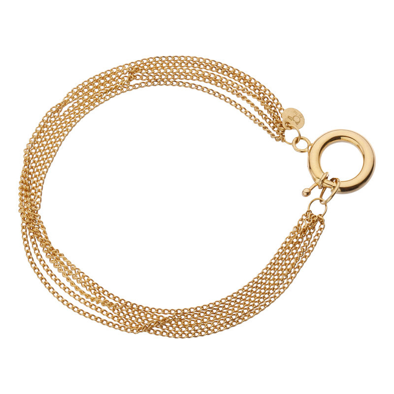 دستبند طلا 18 عیار زنانه مدل دلربا