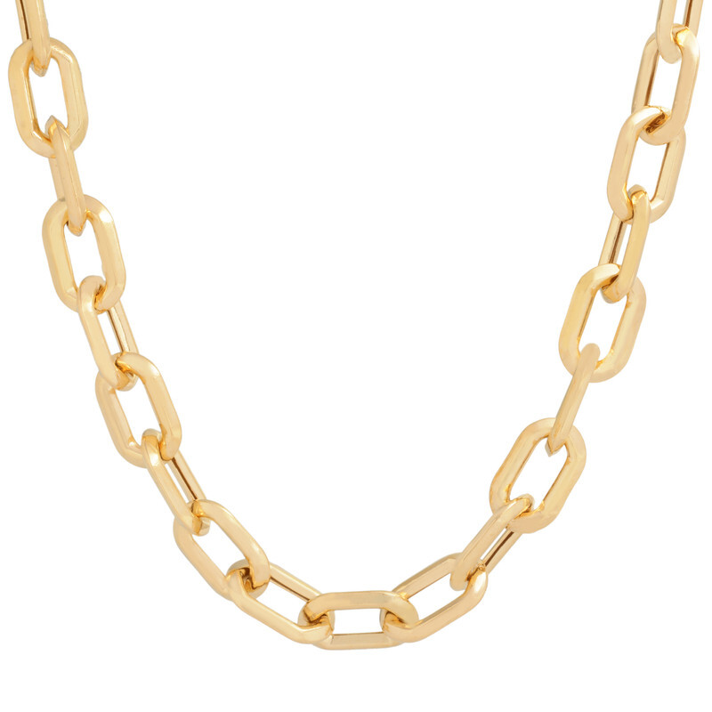 زنجیر طلا 18 عیار مردانه مدل هرمس کد 55