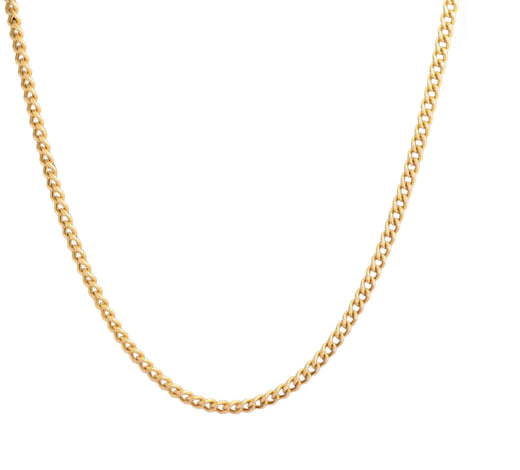 زنجیر طلا 18 عیار مردانه کد ریز نقشC56