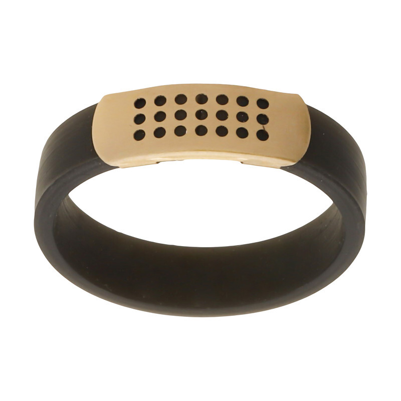 انگشتر طلا 18 عیار مردانه مدل حفره