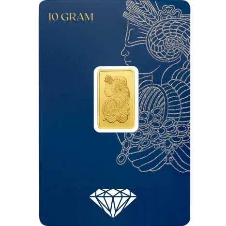 شمش طلا 24 عیار 10 گرمی