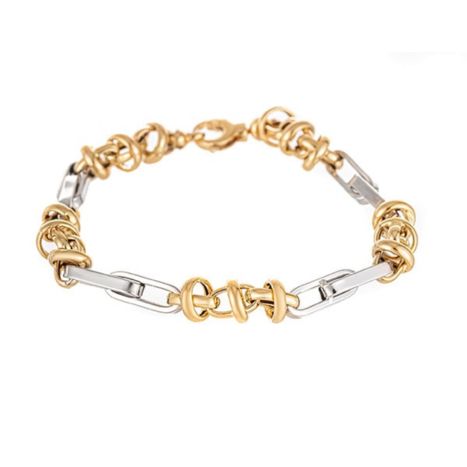 دستبند طلا 18 عیار مردانه کارتیه s