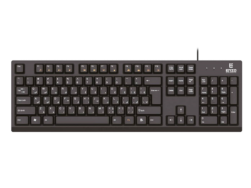 کیبورد سیمی انزو مدل K750