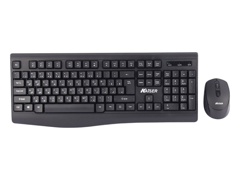 کیبورد و ماوس بی سیم Kaiser KWM-494