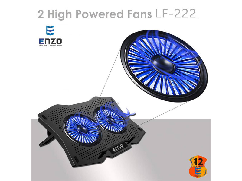 پایه خنک کننده لپ تاپ انزو مدل LF-222