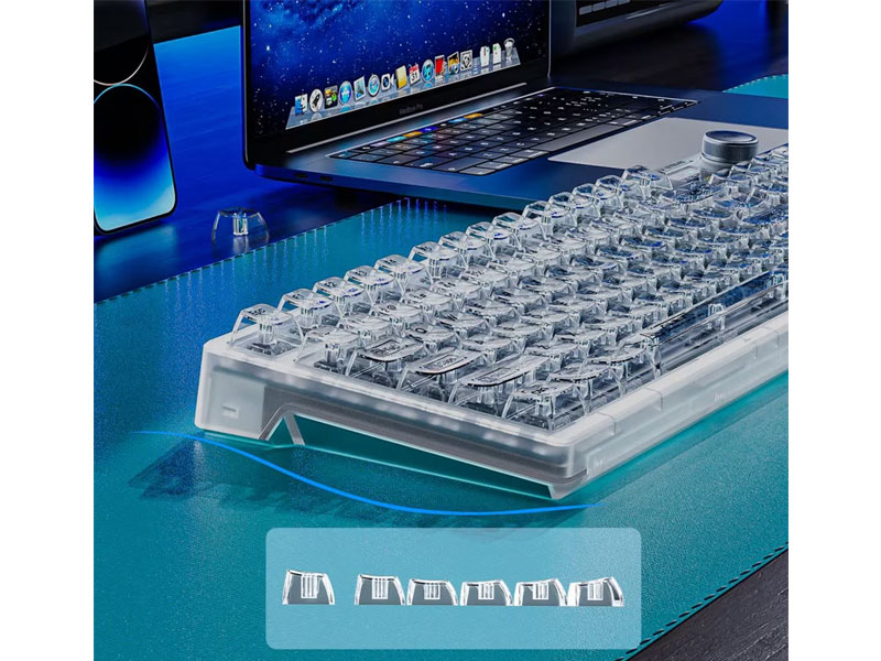 کیبورد بیسیم گیمینگ مکانیکال آئولا مدل F98 PRO