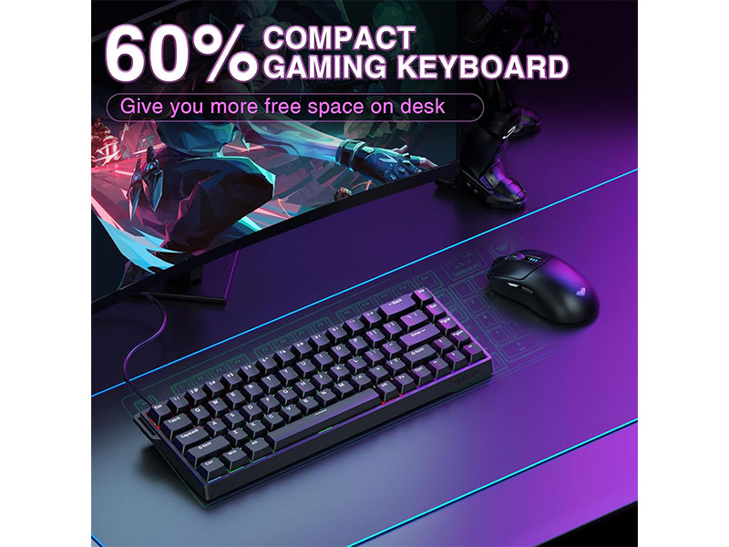 کیبورد مغناطیسی آئولا مدل WIN68