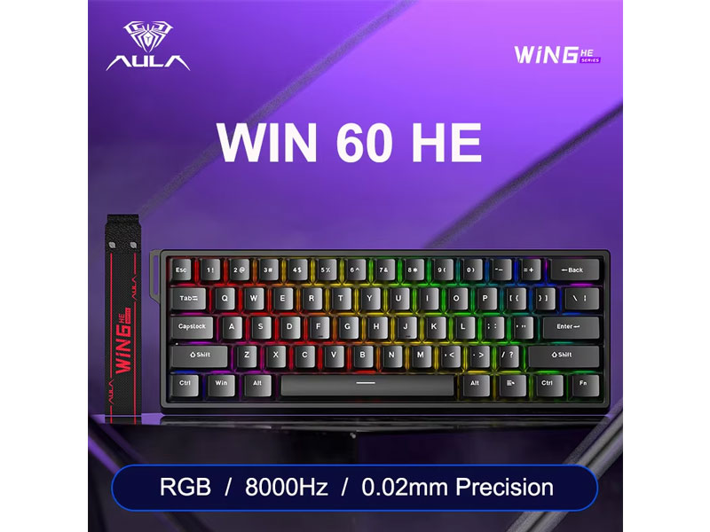 کیبورد مغناطیسی آئولا مدل WIN60 HE