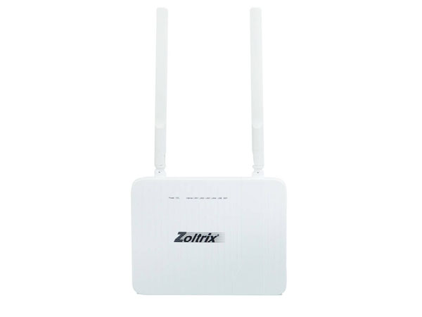 مودم روتر ۲ آنتن Zoltrix ZXV-818-P ADSL2+ / VDSL2+ 300Mbps