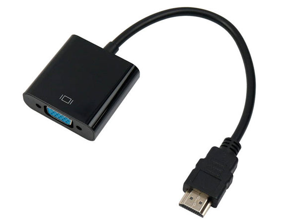 تبدیل HDMI به VGA + کابل AUX و کابل Micro USB