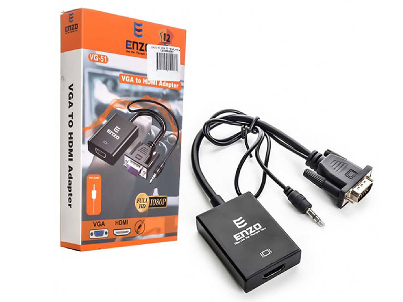 تبدیل VGA به HDMI انزو مدل VG-51