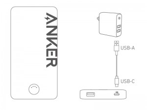 پاوربانک انکر مدل A1334 ظرفیت 10000mAh