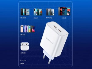 کلگی شارژر 35 وات 2 پورت بروفون مدل BA73A