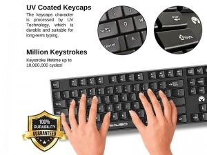 کیبورد و ماوس بی سیم میکاسو مدل KB-CO26
