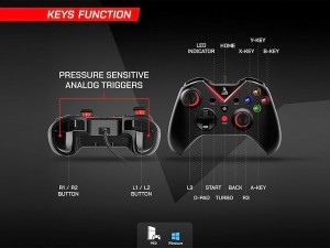 گیم پد تکی شوکدار آئولا G1000