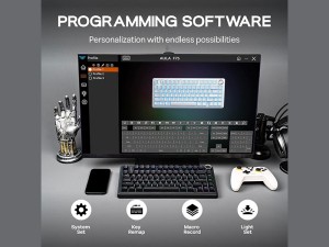 کیبورد مکانیکال گیمینگ آئولا  Aula F75