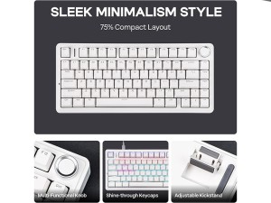 کیبورد مکانیکال گیمینگ آئولا  Aula F75