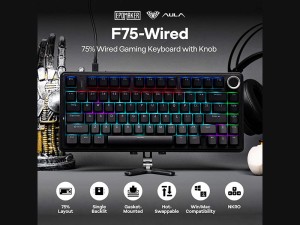 کیبورد مکانیکال گیمینگ آئولا  Aula F75